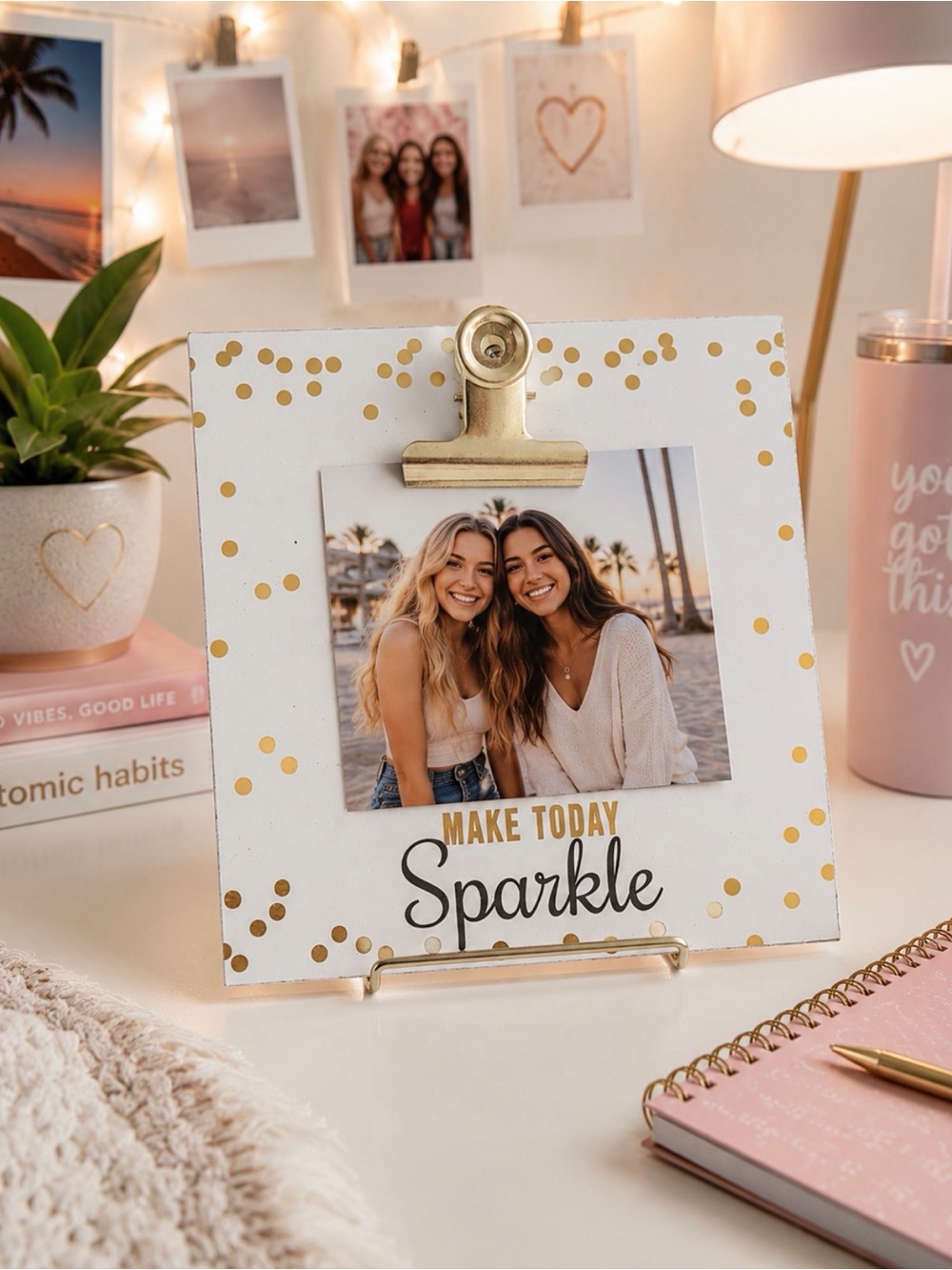 Dorm-Life | Make Today Sparkle Photo Clip Plaque